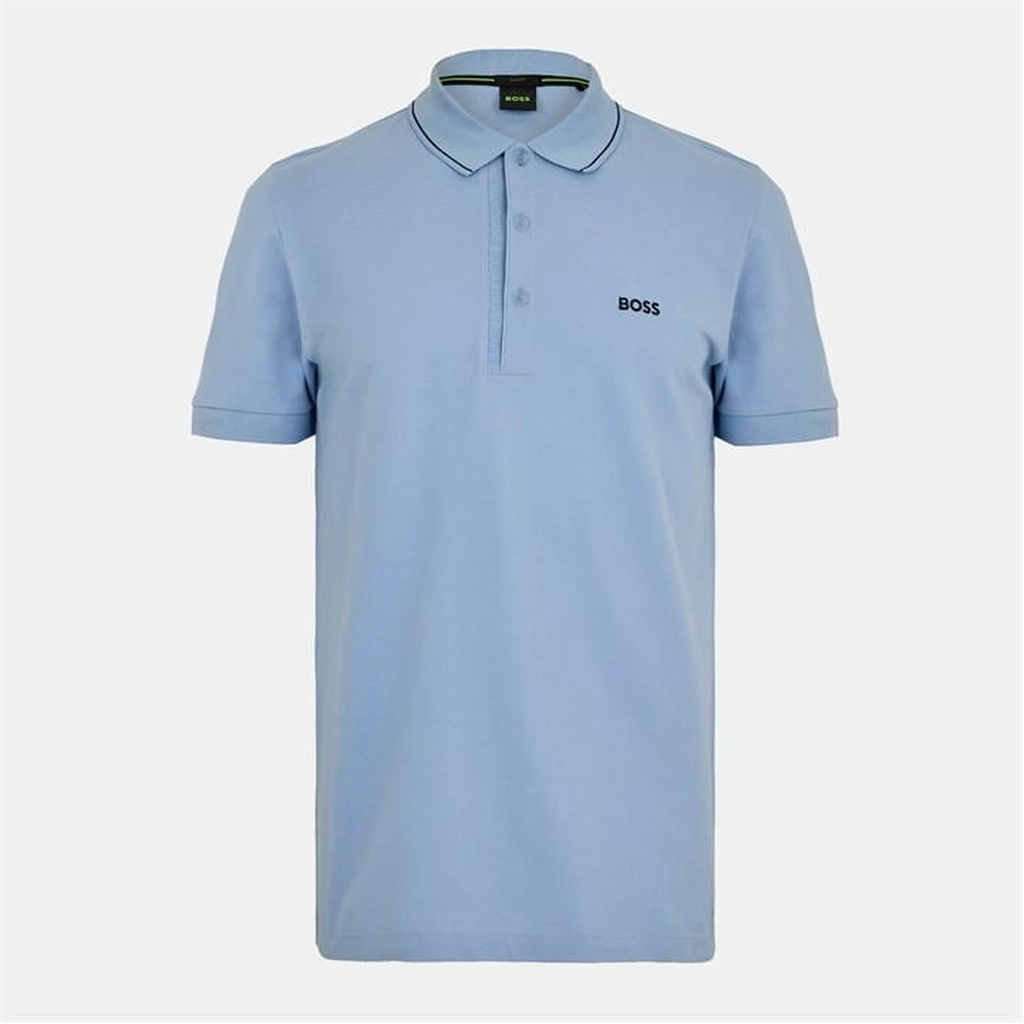 Hugo Boss Men's Paule Short Sleeve Polo Shirt - Blue